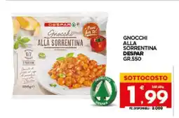 Eurospar GNOCCHI ALLA SORRENTINA DESPAR GR.550 offerta