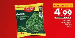 Eurospar PISELLINI PRIMAVERA FINDUS KG. 1,2 offerta
