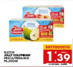 Eurospar SUCCHI JOLLY COLOMBANI offerta