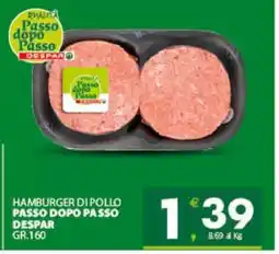 Eurospar Hamburger Di Pollo offerta