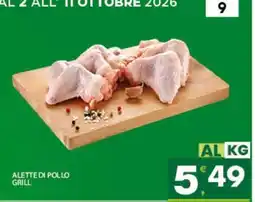 Eurospar ALETTE DI POLLO GRILL offerta