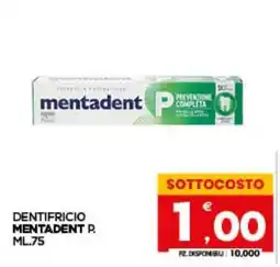 Eurospar MENTADENT P offerta
