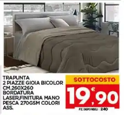 Eurospar TRAPUNTA 2 PIAZZE GIOIA BICOLOR offerta