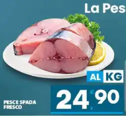Eurospar Pesce spada fresco offerta