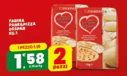 Eurospar FARINA PANE&PIZZA DESPAR KG.1 offerta