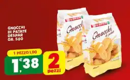 Eurospar Gnocchi di patate DESPAR offerta