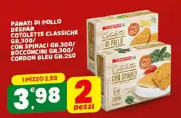 Eurospar PANATI DI POLLO DESPAR offerta