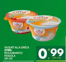 Eurospar YOGURT ALLA GRECA ZYMIL offerta