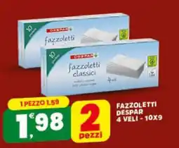 Eurospar FAZZOLETTI DESPAR offerta