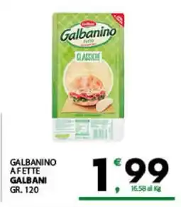 Eurospar GALBANINO A FETTE GALBANI offerta