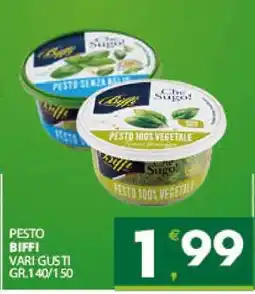 Eurospar Pesto Biffi offerta