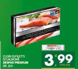 Eurospar CUORI DI FILETTI DI SALMONE offerta