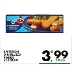 Eurospar BASTONCINI DI MERLUZZO offerta