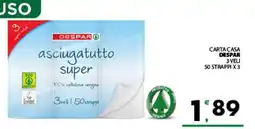 Eurospar CARTA CASA DESPAR offerta