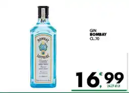 Eurospar Gin BOMBAY offerta