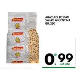 Eurospar ARACHIDI TOSTATI SALATI ARGENTINA offerta
