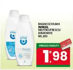 Eurospar BAGNO SCHIUMA INFASIL offerta