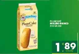 Eurospar Plumcake Mulino Bianco offerta