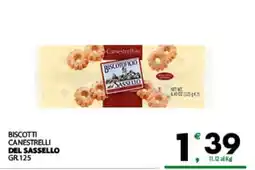 Eurospar BISCOTTI CANESTRELLI DEL SASSELLO offerta