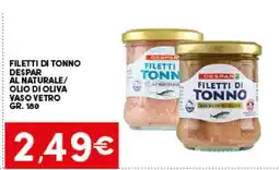Eurospar FILETTI DI TONNO DESPAR offerta