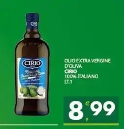 Eurospar OLIO EXTRA VERGINE D'OLIVA offerta