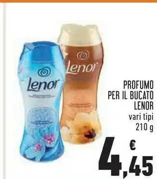 Conad Profumo per il bucato 210 g offerta
