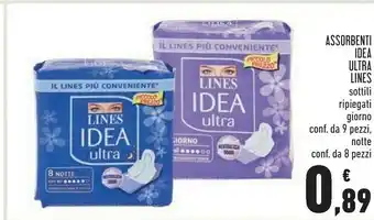 Conad Assorbenti idea ultra offerta