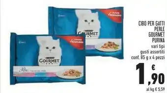 Conad Cibo per gatti perle gourmet offerta