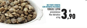 Conad Vongole lupini offerta