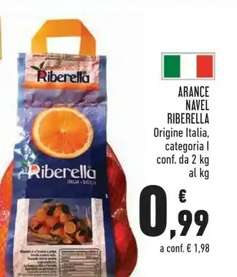Conad Riberella arance navel offerta