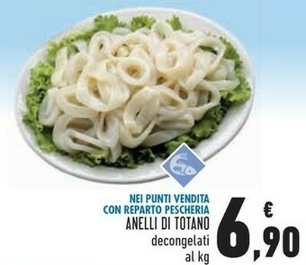 Conad Superstore Anelli di totano decongelati offerta