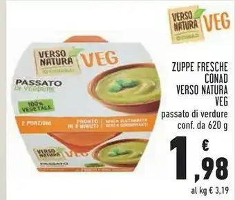 Conad Superstore Conad - passato di verdure veg verso natura offerta