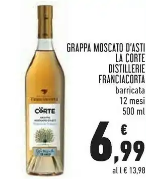 Conad Superstore Grappa moscato d'asti la corte la corte distillerie franciacorta offerta