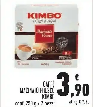 Conad Superstore Caffe macinato fresco g 500 offerta