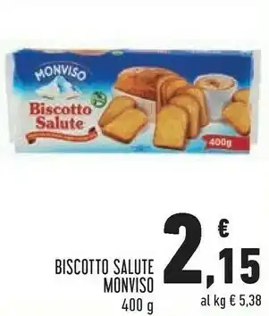 Conad Superstore Biscotto salute 400 g offerta