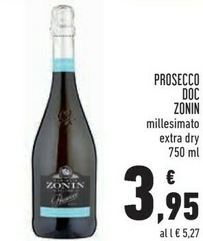 Conad Superstore Zonin prosecco doc offerta