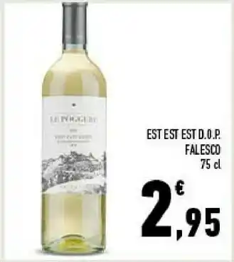 Conad City Falesco est est est dop offerta