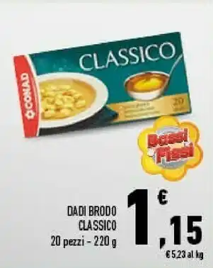 Conad Dadi brodo classico offerta