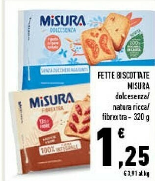 Conad Fette biscottate offerta