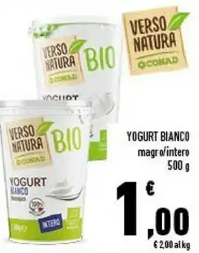 Conad Yogurt bianco offerta