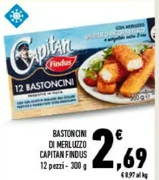 Conad Findus filetto di branzino offerta