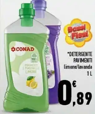 Conad Superstore Detergente pavimenti offerta