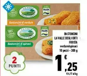 Conad Superstore Bastoncini di verdure 300 g(ml) offerta
