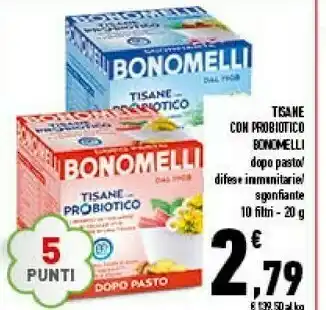 Conad Superstore Tisane con probiotico dopo pasto offerta