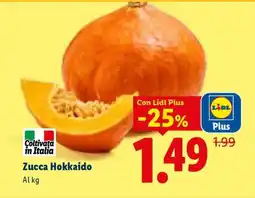 Lidl Zucca Hokkaido offerta