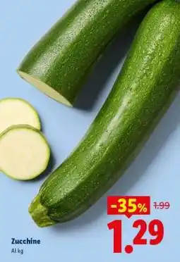Lidl Zucchine offerta
