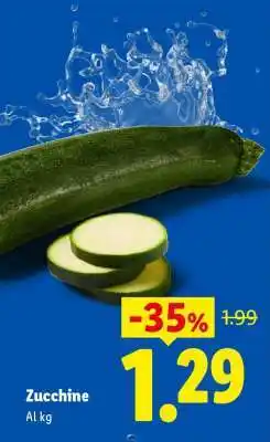 Lidl Zucchine offerta