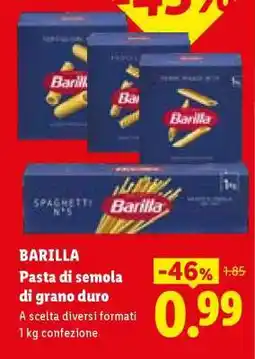 Lidl BARILLA offerta