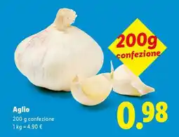 Lidl Aglio offerta