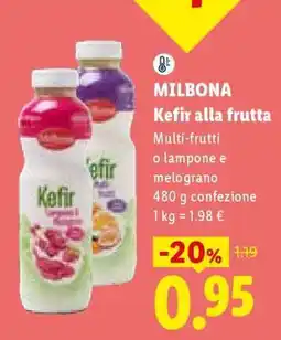 Lidl Milbona Kefir alla frutta offerta